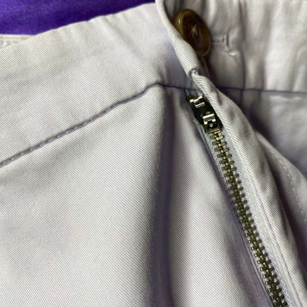 📌Khakis by GAP Cotton light purple Pants - Picture 7 of 14